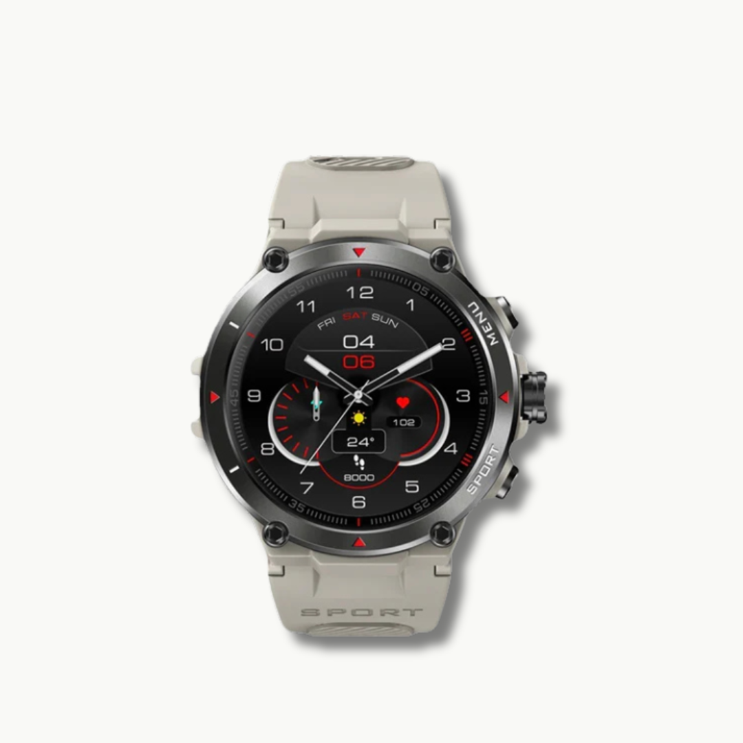 Nextrix Max GPS Sports Smartwatch – 1.3" AMOLED Display, 25-Day Battery, Health & Sports Tracking