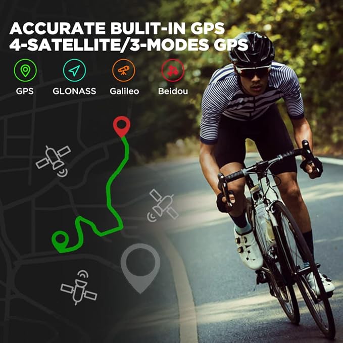 Nextrix Max GPS Sports Smartwatch – 1.3" AMOLED Display, 25-Day Battery, Health & Sports Tracking