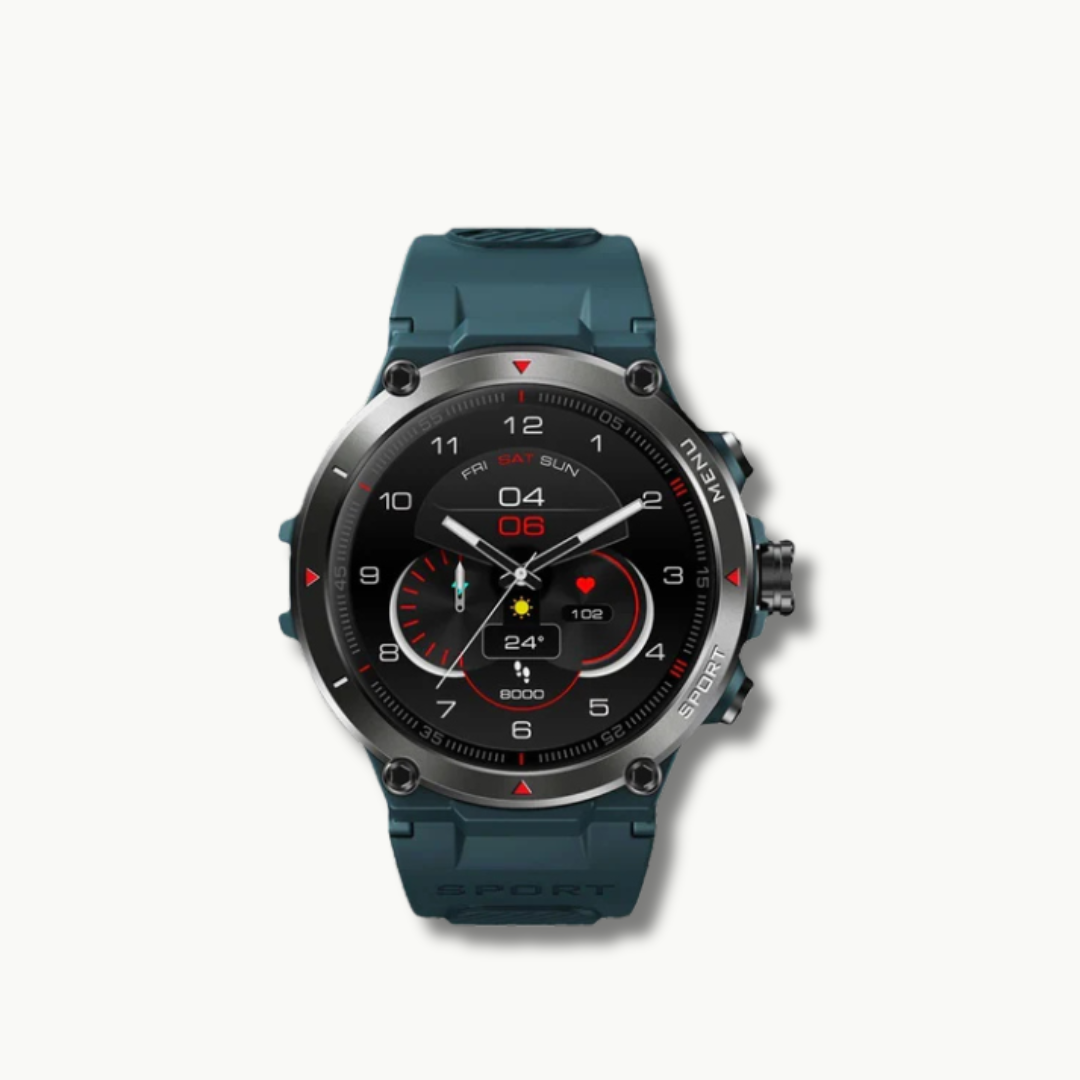 Nextrix Max GPS Sports Smartwatch – 1.3" AMOLED Display, 25-Day Battery, Health & Sports Tracking