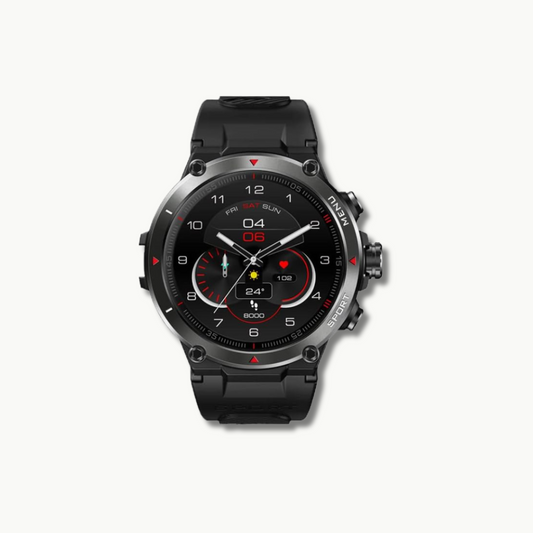 Nextrix Max GPS Sports Smartwatch – 1.3" AMOLED Display, 25-Day Battery, Health & Sports Tracking