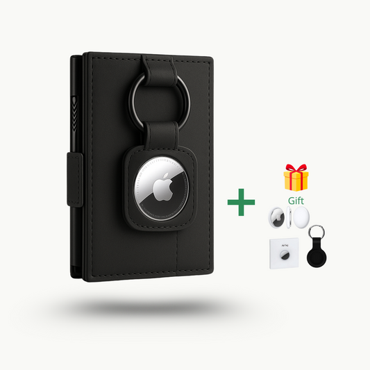 SecureGrip Airtag Wallet -RIFD Blocking + Free Airtag