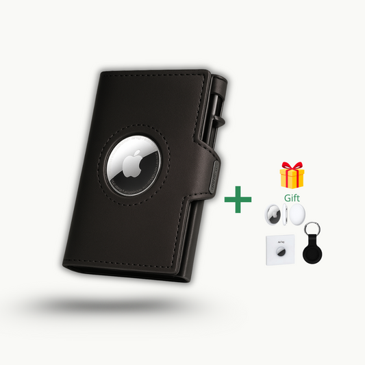 VEGGARI AirAustin Airtag Wallet -RIFD Blocking + Free Airtag