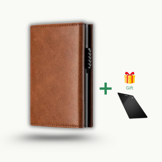 Timeless Luxury Leather Wallet + Free Smart Card